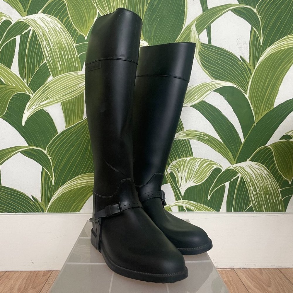 Givenchy Rubber Riding Rain Boots